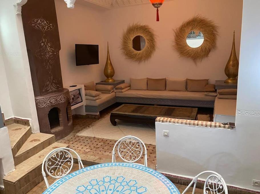 Ryad De Charme Authentique Piscine Calme Marrakesh Extérieur photo